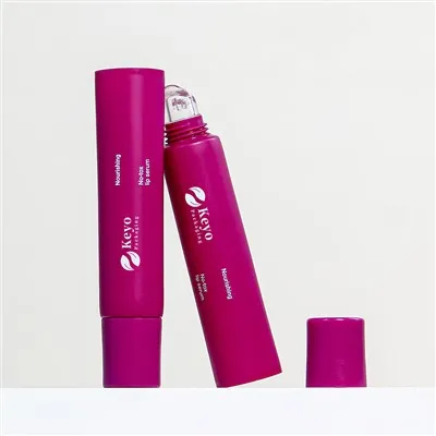 부드러운 실리콘 립글로스 튜브